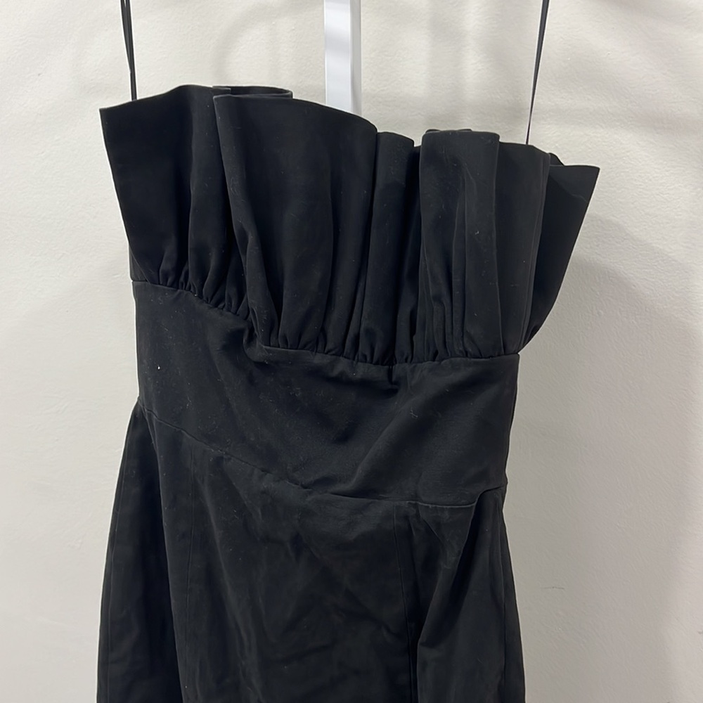 Saulee NOAH STRAPLESS GOWN Strapless black dress - Picture 4 of 9
